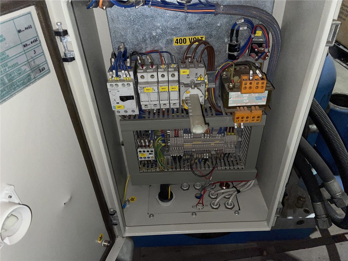 6.2" BD Plast, slide plate screen changer, hydraulic power pack w/ accumulator, #19124A - Image 4