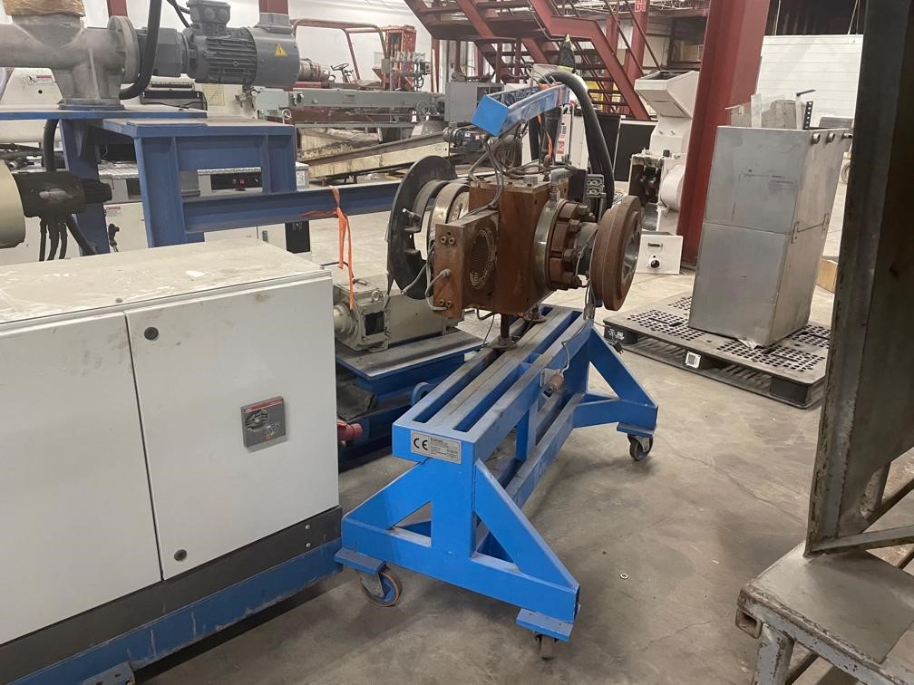6.2" BD Plast, slide plate screen changer, hydraulic power pack w/ accumulator, #19124A - Image 7