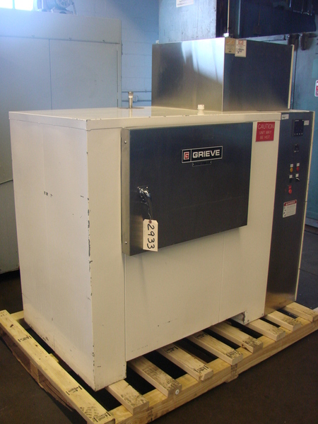 24" width x 15" H x 24" L Grieve #CLA-500, class 100 clean room, Stainless interior, HEPA filters, 500°F - Image 2