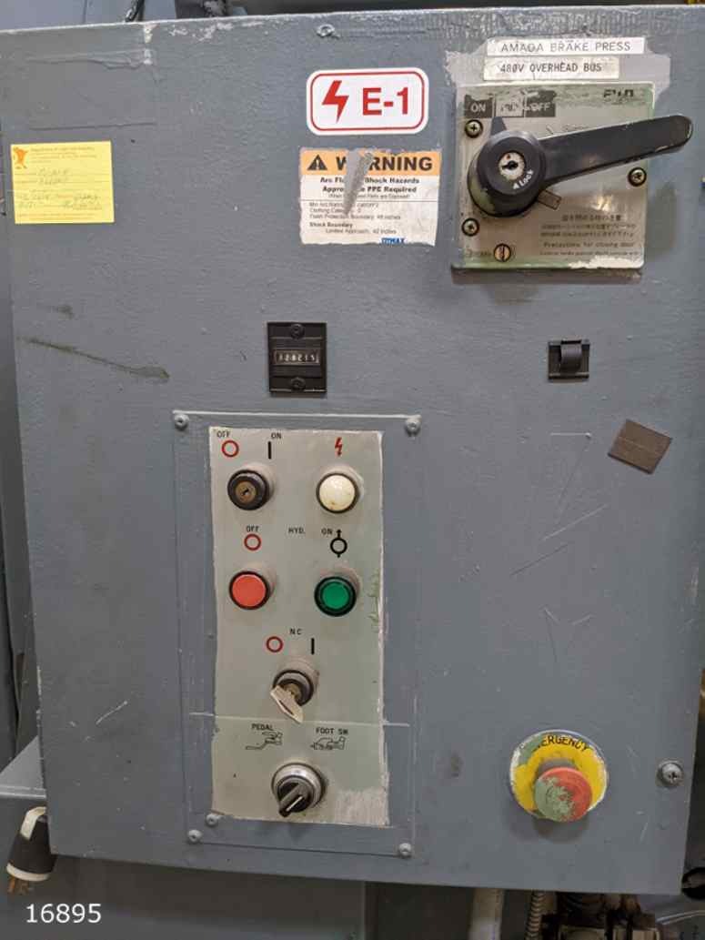 80 Ton, Amada #RG-80, CNC press brake, S/N 807067 - Image 6