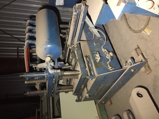 45 Ton, Airam/Bradbury #C.O.S., flying cut-off press, 2-24" diameter bladder, 41.5" between rods - Image 3