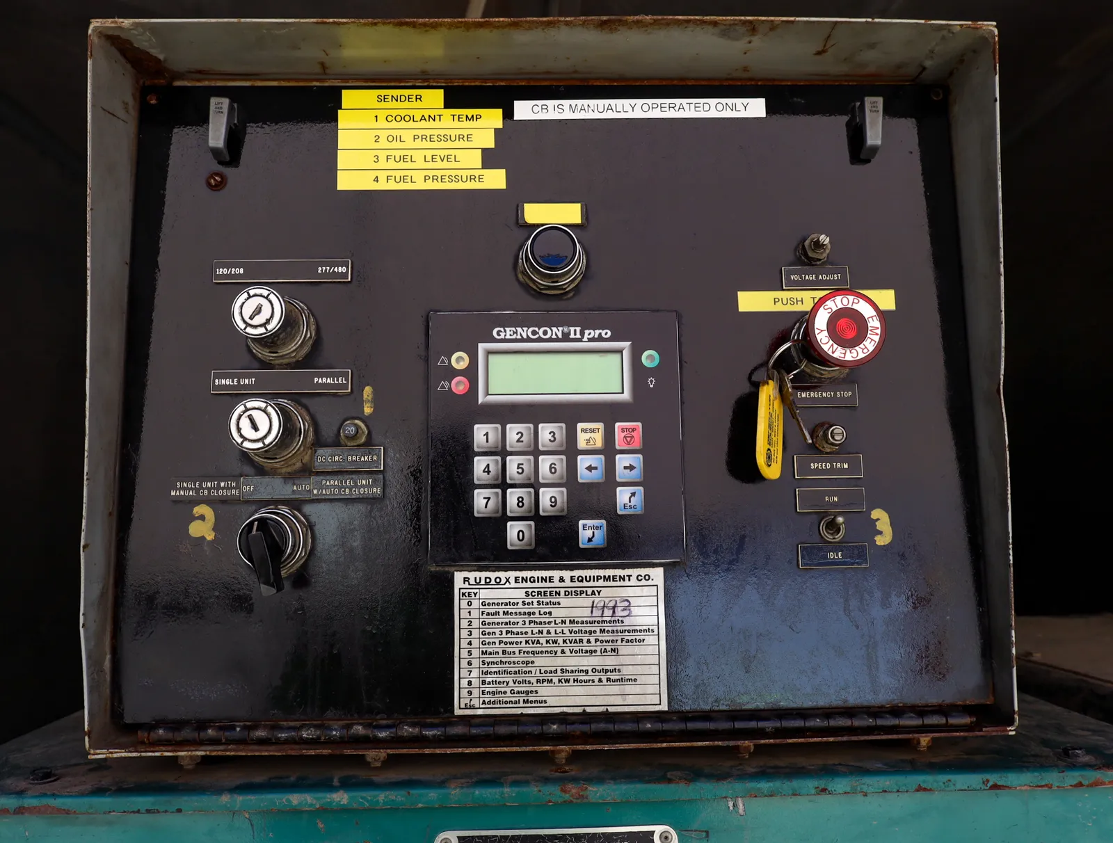 500 KW Volvo #RV500, diesel generator set, 120/208 Volts, Trailer Mounted, 54 Hours, 2002 - Image 5