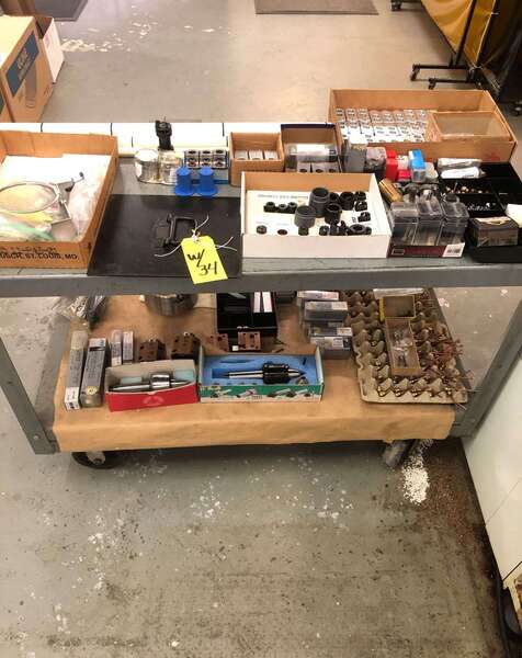 Hurco #TM-6, 15.9" swing, 6" chuck, 1.7" bar, barely used, alot of tooling, 2007 - Image 7