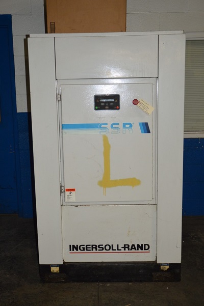 194 cfm, 128 psig, Ingersol, Air Compressor, 50 hp, 230/460V. - Image 3