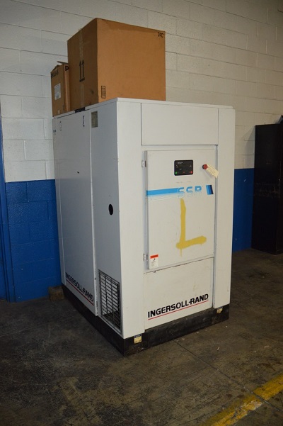 194 cfm, 128 psig, Ingersol, Air Compressor, 50 hp, 230/460V. - Image 5