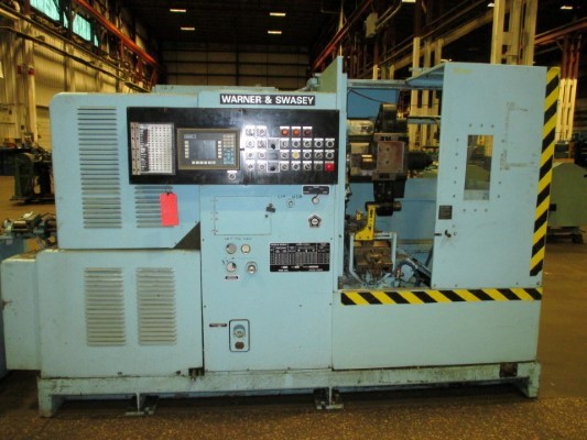 No. 2AB Warner & Swasey, automatic bar machine, XYCom controller, 3" round bar - Image 1