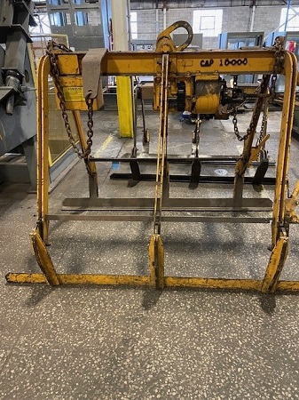 10000 lb. C-F Lifters Hand Crank Sheet Lifter - Image 4
