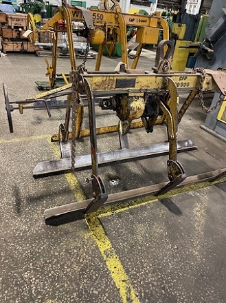 10000 lb. C-F Lifters Hand Crank Sheet Lifter - Image 1
