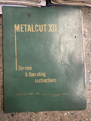 Metalcut #12R.H. Bar / Billet Cut Off Saw - Image 3