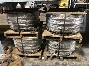36000 lb. Draw Bench Chain for Aetna Staddard Draw Bench, 4 rolls, 125' roll, new - Image 1