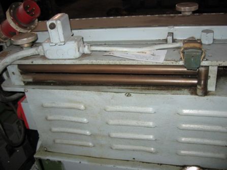 Gauer #6H20NC, Thru-feed Coil Strip Edge Deburring Machine, 20" x .125", 125 FPM vari-speed - Image 1