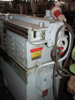 Gauer #6H20NC, Thru-feed Coil Strip Edge Deburring Machine, 20" x .125", 125 FPM vari-speed - Image 2