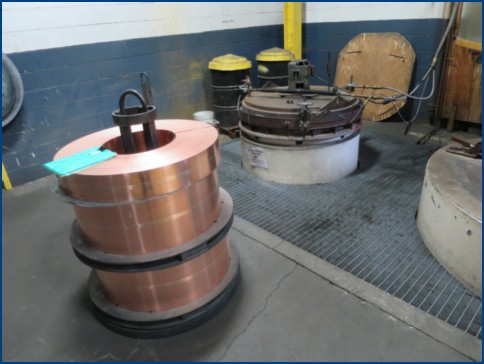42" outside dimension x 36" H SM Engineering Pit Type Bell Annealing Furnaces, nytrogen/hydrogen, 2 - Image 5