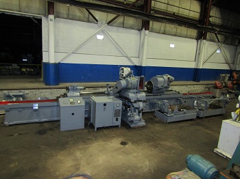20" x 168" Churchill #D, Roll Grinder, 26" x 2" x 12" wheel, 750 RPM, steady rest - Image 1