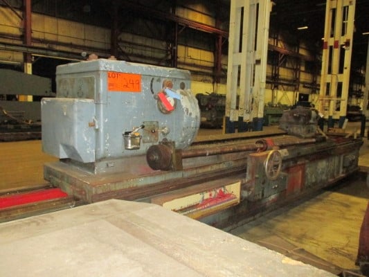 24" x 98.5" Herkules #WS-300, Roll Grinder, 24" x 2" wheel, traveling table - Image 3