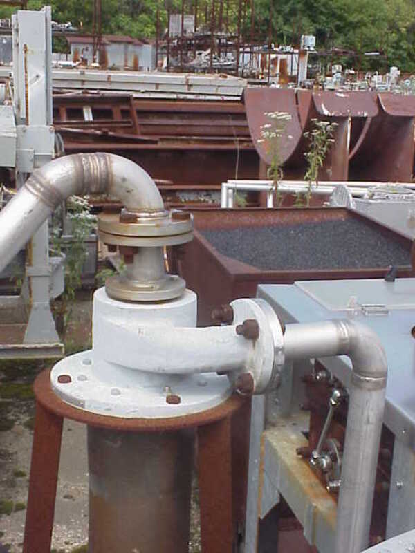 Krebbs Cyclone #P6-SS-1435, Hydro-cyclone, Carbon Steel Tripod Stand, 4' Length, 6' O.A.H, 100 GPM - Image 2