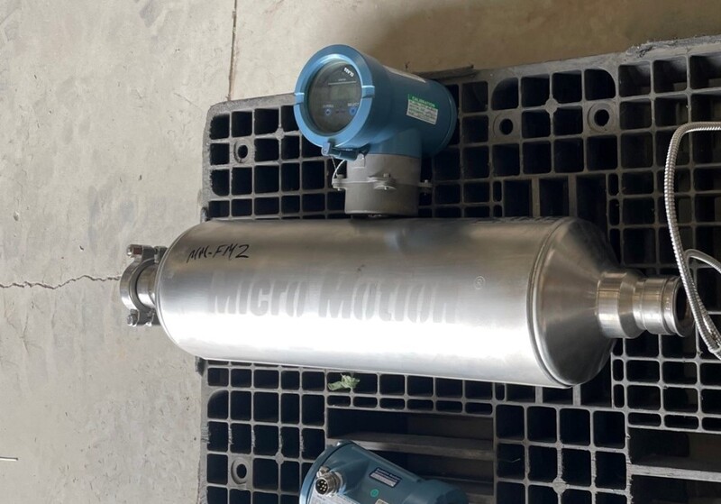 Micro Motion #T150F625SCAAEZZZZ, T150f Mass Flow Sensor Flow Meter, Tri-clamp Sanitary Fittings - Image 3
