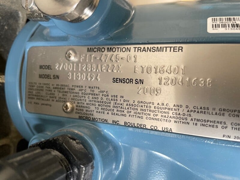 Rosemount #300S1AAM5, Pressure Transmitter - Image 2