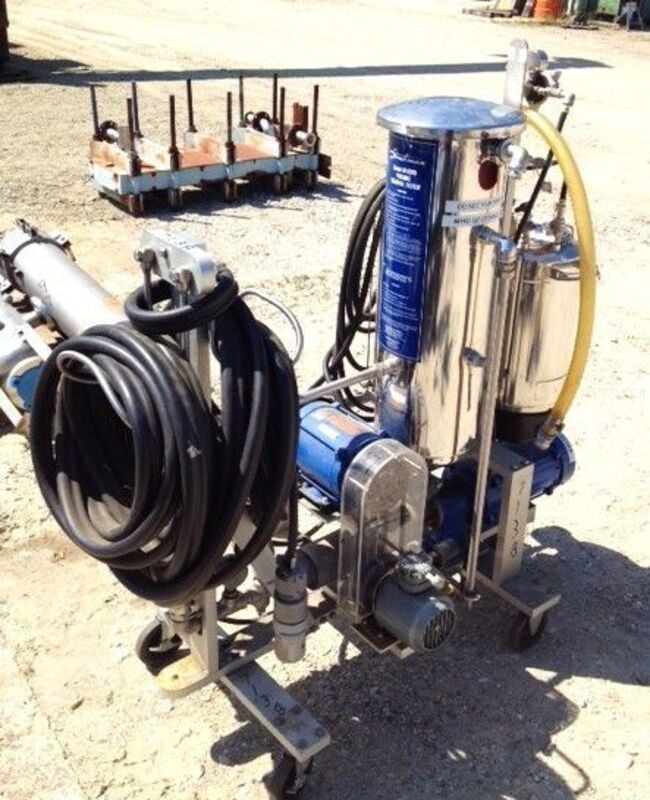 Strahman #M-6000, Portable Cleaning System, CIP sytem, Skid mounted, with Stainless Steel tanks - Image 1