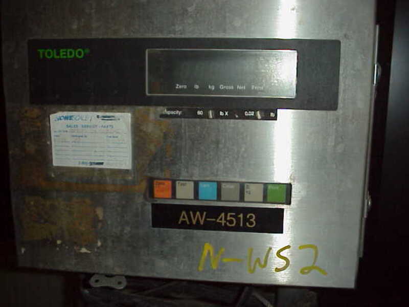 Toledo #8140, scale, 20" x 20", on stand - Image 1