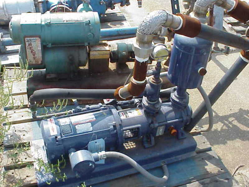 Travaini #TRHE, Liquid Ring Type Vacuum Pump, 2 HP, 3450 RPM, 208-230/460 V. - Image 1