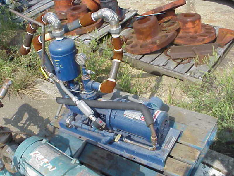 Travaini #TRHE, Liquid Ring Type Vacuum Pump, 2 HP, 3450 RPM, 208-230/460 V. - Image 2