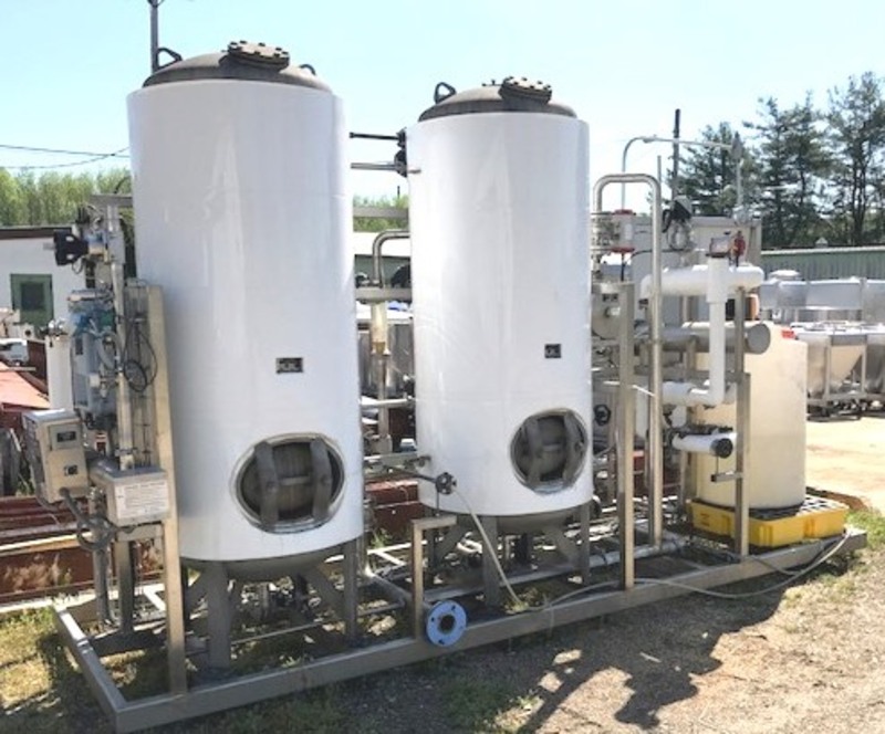 Christ Aqua/BTW, Ultrapure Water Treatment Skid, Stainless Steel treatment vessel, 100 PSI, 2' 6" diameter x - Image 4