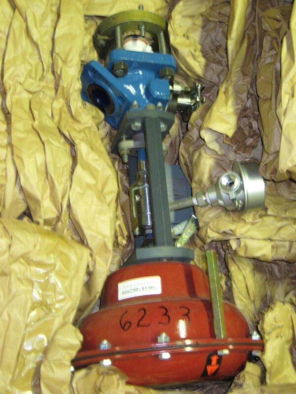 1-1/2" Dedietrich #DN50/32, Glass Lined Valve Assembly, Unused - Image 1