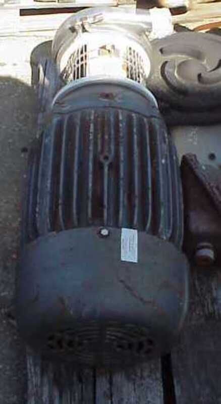 Centrifugal Pump, Sanitary Connection, Stainless Steel, 3" x 2", 20HP, 230/460 V., 3 Ph, 60 cyc., 3525 RPM - Image 1