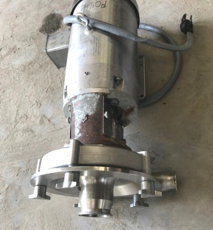 250 GPM @ 30' TDH, Fristam #FPR3451250, Centrifugal Pump, 3" x2", Stainless Steel - Image 4