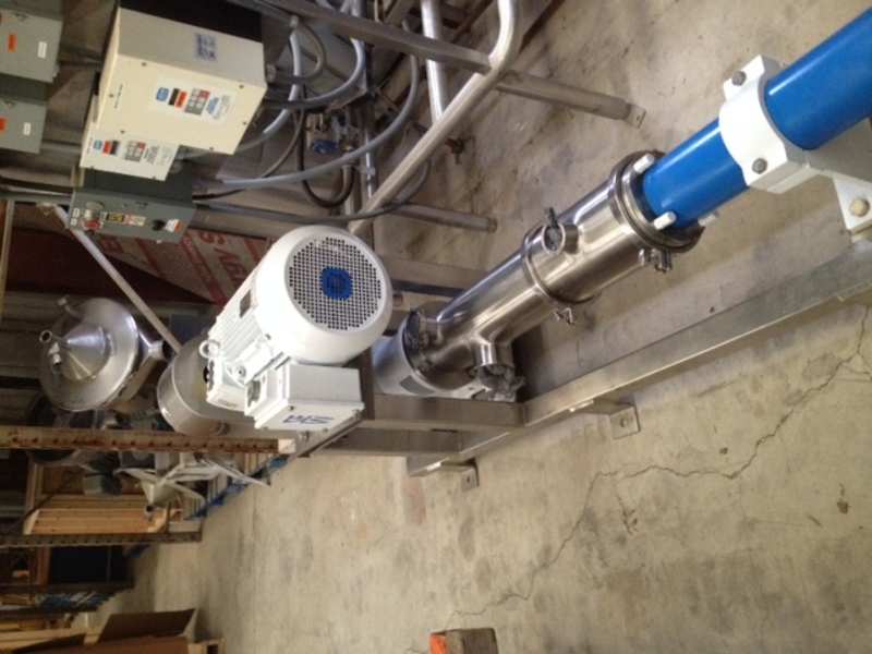 20-35 GPM @ 175-225 psi, Moyno #4CSG0ZZP1SJF3SBA, 4" i/o, Stainless Steel, w/ sanitary connections - Image 3