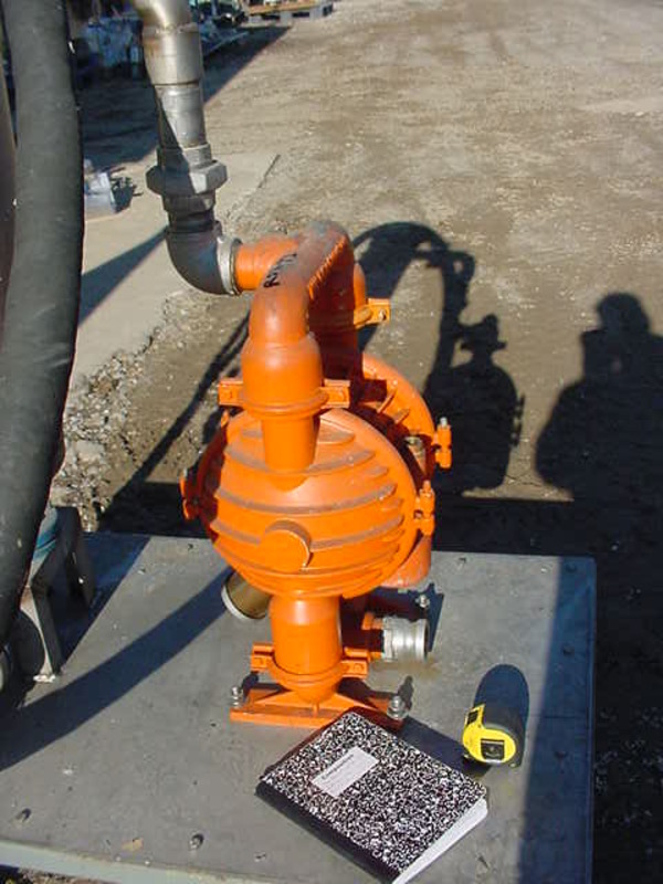 2" Wilden #M-8, Air Diaphragm Pump, Stainless Steel and Al - Image 2