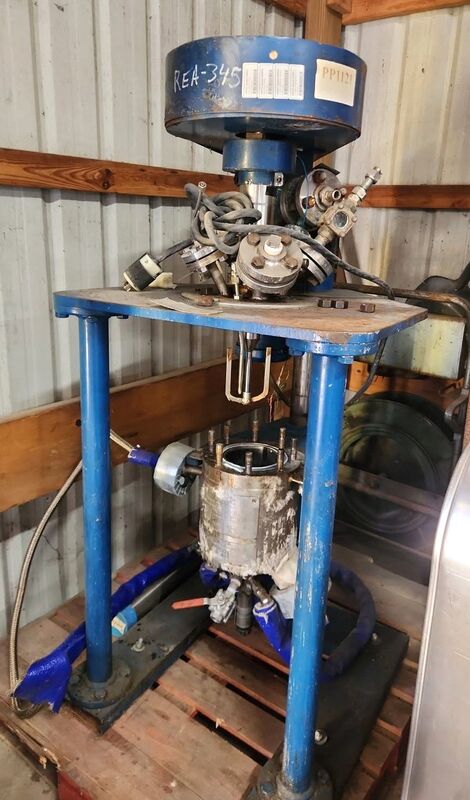 .5 gallon Autoclave Engineers, Pilot Plant Reactor, Stainless Steel, 200/FV PSI @ 662°F, 5" Dia. x 6" T/T - Image 1