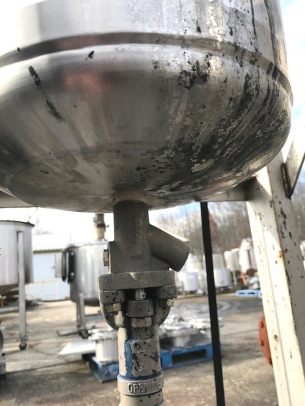 3 gallon REC Industries, Stainless Steel Reactor, 8" ID x 14" T/T, 100 PSI @ 400&deg;F - Image 3