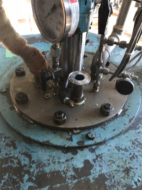 2 gallon American Reactor Corp., Pilot Plant Reactor. Stainless Steel, 150/FV @ 572°F, 8" Dia. x 10" T/T - Image 7