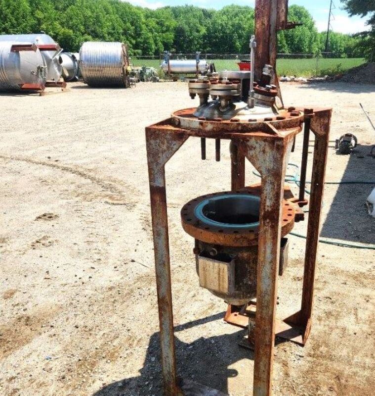 5 gallon Brighton, 316 Stainless Steel Reactor, 300 PSI @ 350°F, 150 PSI jacket, 12" dia. x 16" T/T - Image 2