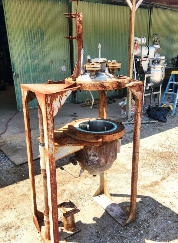5 gallon Brighton, 316 Stainless Steel Reactor, 300 PSI @ 350°F, 150 PSI jacket, 12" dia. x 16" T/T - Image 5