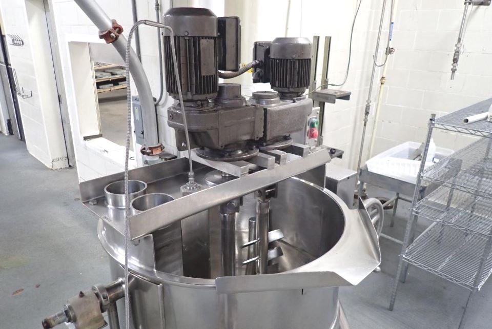 60 gallon Groen #DN/TA-60, Stainless Steel Double Motion Jacketed Mix Kettle w/ Tilt, 125 PSI @ 353°F jacket - Image 6