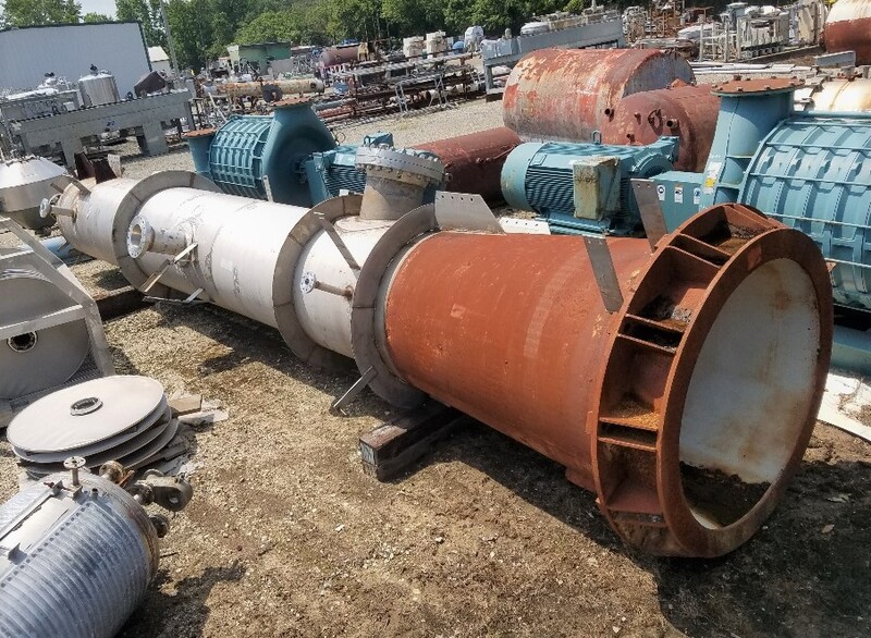 2400 gallon 500 psi, 48" diameter x 294" Straight Side, Delta Southern, Stainless Steel High Pressure Vessel - Image 2