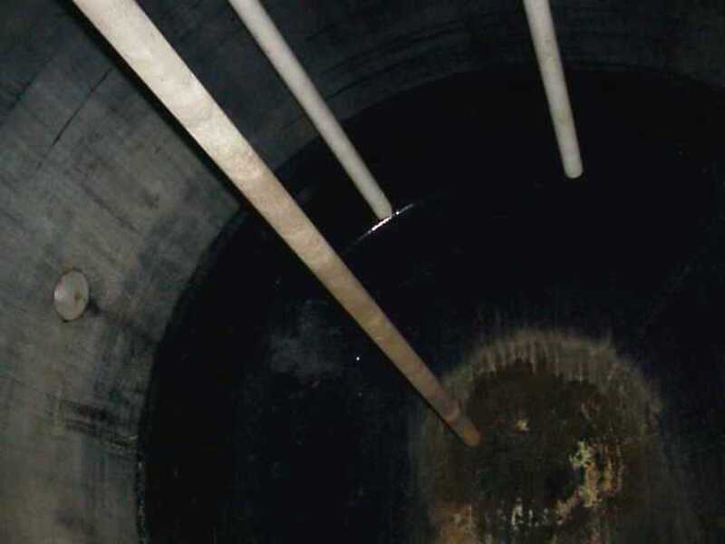 375 gallon 25 psi/FV psi, 102" diameter x 1128" L, Aj Schmidt, Vertical Pressure Vessel, Carbon Steel - Image 2