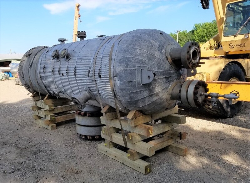 900 gallon 2100 psi, 48" diameter x 84" T/T, Fabwell Corporation, 316 Stainless Steel High Pressure Vessel - Image 3