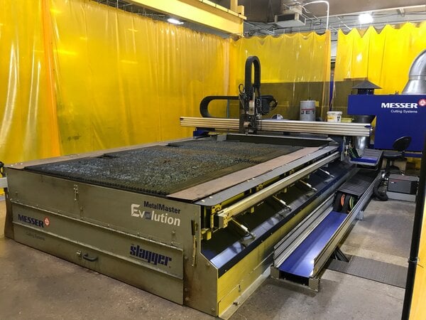 Messer #MetalMaster-Evolution 7' X 10' Hi-Definition Plasma Cutting System - Image 1