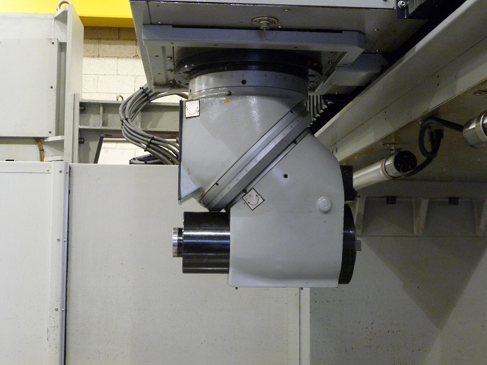 Eumach #DMV-5030, double column, bridge type, 205" X Travel, 122" Y Travel, 27" Z, Heidenhain CNC - Image 6