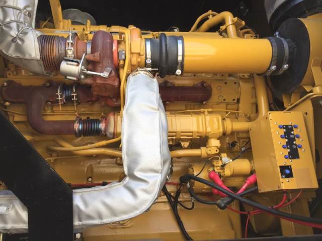 800 KW Caterpillar #XQ800, portable diesel generator set, 3815 hours, S/N N1B00193, 2013 - Image 1