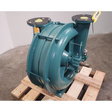 Gardner Denver #4205-AD00, multi-stage centrifugal blower exhauster, 6" i/o, no drive included - Image 2