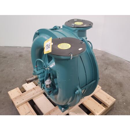 Gardner Denver #4205-AD00, multi-stage centrifugal blower exhauster, 6" i/o, no drive included - Image 3
