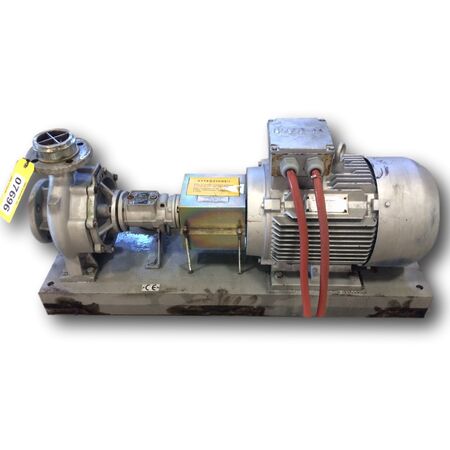Allweiler #NTT50-200-187-U5A-W4, Volute Casing Centrifugal Pump, 24 HP, 2 1/2" inlet, 2" outlet - Image 1