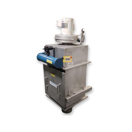 400 cfm Flexicon, Stainless Steel Dust Collector w/ Fan, 10" diameter x 18" L Cartridge filter, 1/2 HP - Image 1