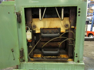 7" x .03" Raster #18180, 19-roll Power Stock Straightener, tachometer, var. speed pulley - Image 3
