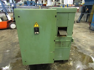 7" x .03" Raster #18180, 19-roll Power Stock Straightener, tachometer, var. speed pulley - Image 4